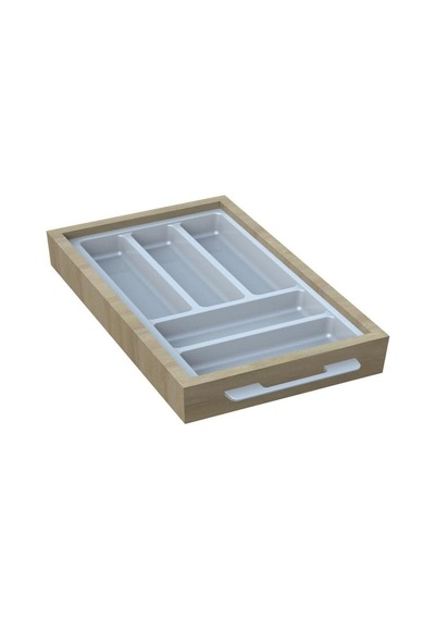 Tify Mutfak Çekmece Içi Beyaz Modüler Kaşıklık 29cm X 48cm Yanlar Ve Boydan 4cm Kesilebilir Diğer