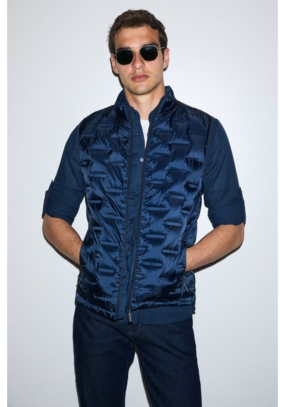 U.s. Polo Assn. Erkek Lacivert Yelek Dokuma 50319210-vr033