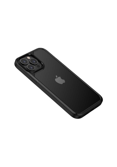 Apple Uyumlu iPhone 13 Pro Kılıf Zore Roll Kenarları Renkli Şeffaf Kılıf