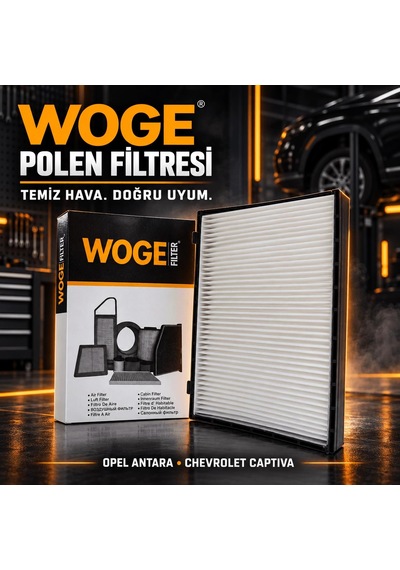 Polen Hava Filtresi Opel Antara - Chevrolet Captiva Uyumlu Özel Üretim