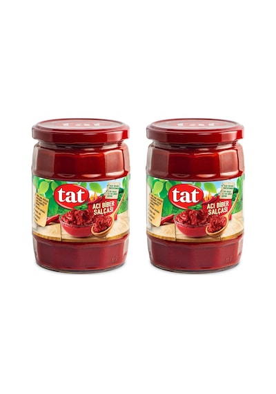Tat Acı Biber Salçası 550 Gr Cam X 2 Adet