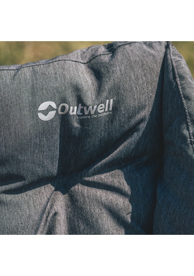 Outwell Sardis Lake Chair Ultra Konforlu Katlanır Doğa Sandalyesi Gri