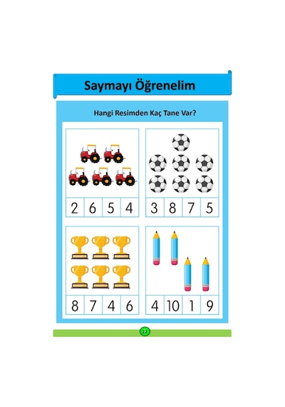 Okul Öncesi YAZ-SİL Kaç tane?