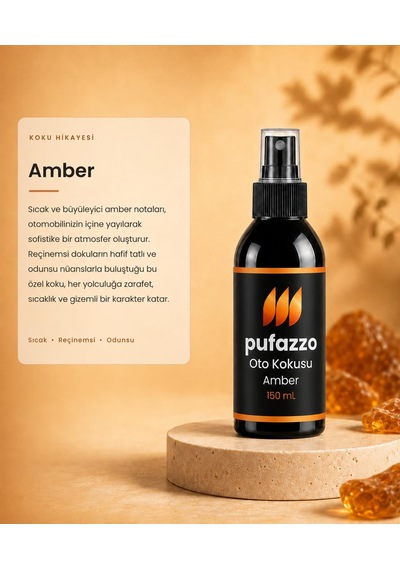 Pufazzo Sprey Oto Kokusu 150 Ml - Amber