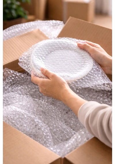 - Pat Pat, Balonlu Ambalaj Malzemesi Taşınma, Taşıma, Paketleme - 50cm X 50m Diğer