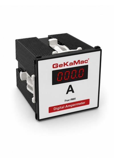Gekamac Dijital Ampermetre True Rms 0-400a Dc 220v Panel Tipi Akım Göstergesi
