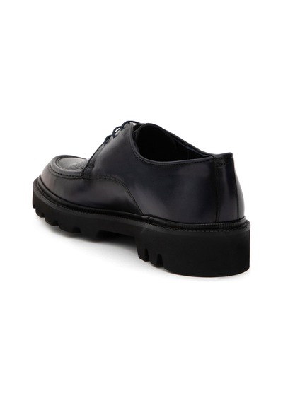 Cacharel Lacivert Eva Taban %100 Deri Smart Casual Ayakkabı
