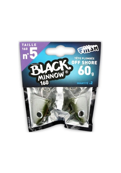 Fiiish BM160/5 BM015 Off Shore 60gr Kaki Jig Head