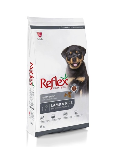 Reflex Puppy Kuzu Etli Pirinçli 15 Kg Yavru Köpek Maması
