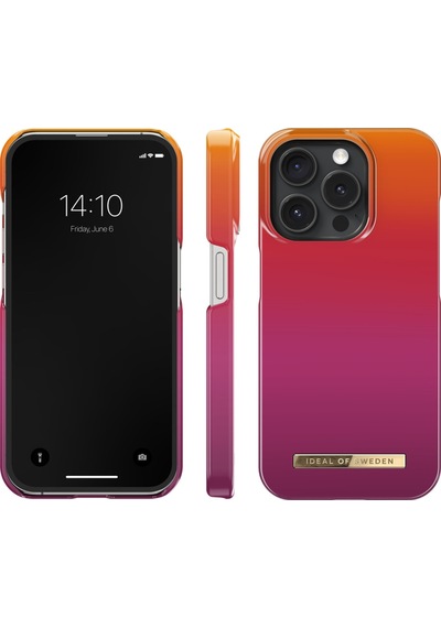 Fashion Case Apple Uyumlu iPhone 15 Pro Vibrant Ombre Renkli