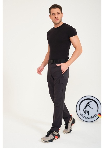Q&steinbock Zeus Cargo Trousers Erkek Pantolon-33627 gri