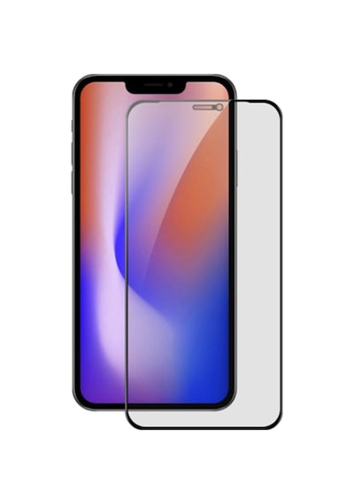 Apple Uyumlu   iPhone 12 Pro Max 3D Full Privacy Gizlilik Cam Ekran Koruyucu Siyah