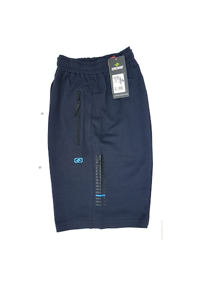 Crozwise 3183-01 Lacivert Astarsız Drops Kumaş Erkek Spor Şort