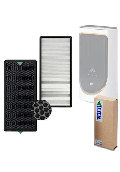 Beko Atp 35500 Hava Temizleme Uyumlu Hepa Karbon Birleşik Filtre