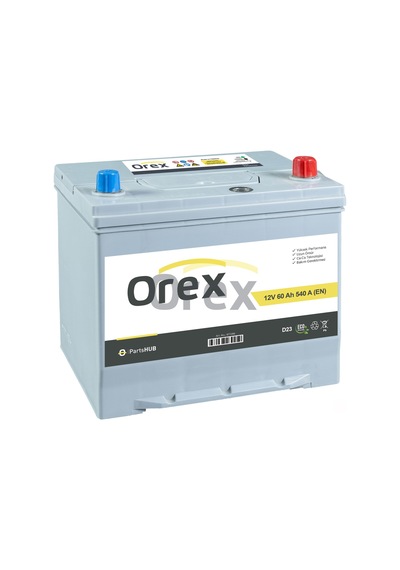 Orex Akü 72 Ah Lb3 640a 278 175 175 Tam Kapalı Alcak
