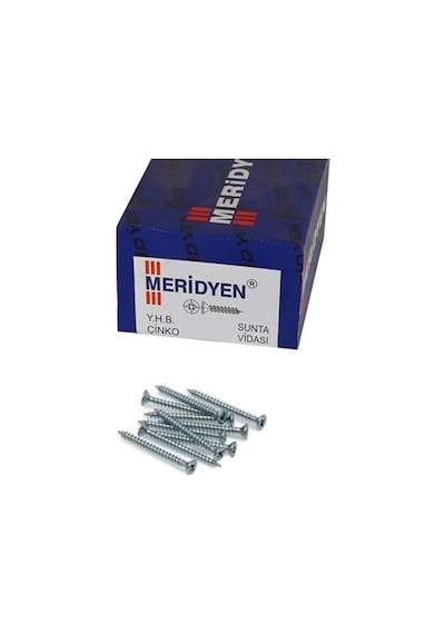 Mey İthalat Meridyen Sunta Vidası 3.5x30 Mm 15 Adet Diğer