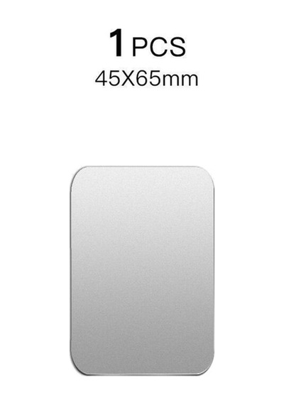 Telefon Araç Içi Tutucu Stant Metal Plaka Mıknatıslı Tutucular Metal Saç 60mmx40mm Dikdörtgen 45658866