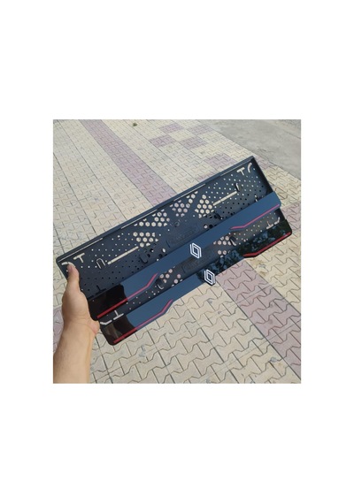 3d Araç Logolu Her Araca Uyumlu Pleksi Plakalık 2 Adet 1 Takım - 640781554