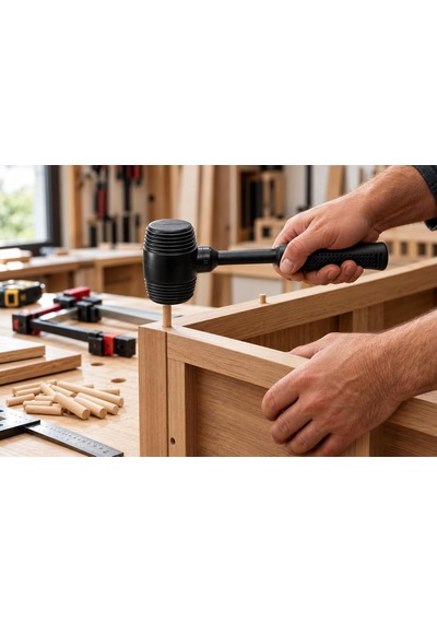 Eltos Ergonomik Lastik Tokmak, Poliüretan, Darbe Emici, Sessiz Çekiç, Hassas Yüzeyler, Dayanıklı, Kaymaz Saplı, Usta Ve Hobi Kullanımı, Yüksek Perform