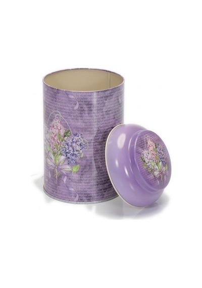 Ef088-28 Flower Purple Desenli Baharatlık 0,9 Lt Çok Renkli