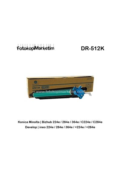 Konica Minolta Dr-512K | Drum C224/C284/C364/C454/C554