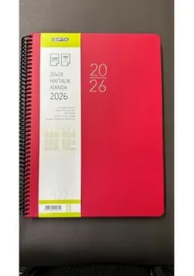 Gıpta 422-plk 20x28 Haftalık Ajanda