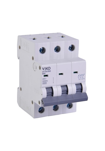 4vtb-3b40 Otomatik Sigorta 4,5ka B Tipi 3 Kutup 40a