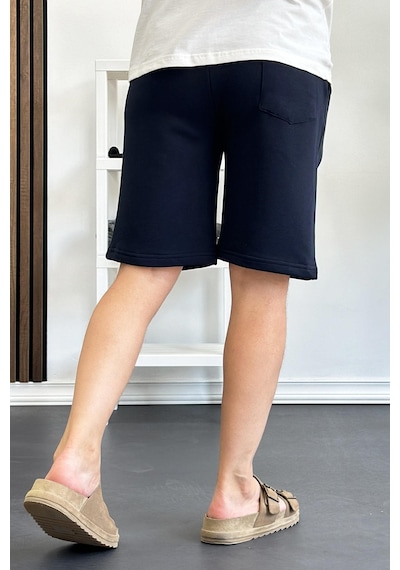 Erkek Likralı Regular Fit Şort Lacivert Edw163-lacivert Lacivert Erkek Likralı Regular Fit Şort Lacivert Edw163-lacivert Lacivert