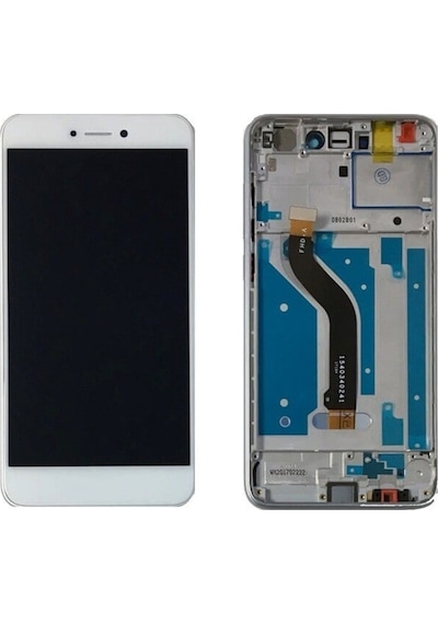 Huawei P9 Lite 2017 Lcd Ekran Dokunmatik Beyaz Çıtalı