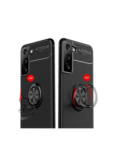 Samsung Uyumlu Galaxy S21 Kilif Yüzüklü Magnetli Ravel Case 392473439