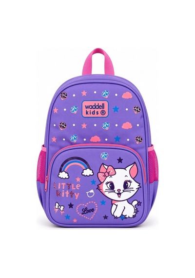 Yavru Kedi Little Kitty Lüks Anaokulu Okul Çantası Çocuk Sırt Çantası Günlük 33 X 23 X 14 Cm Çok Renkli