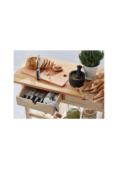 Ikea 1 Adelsten Moerser Ve Pas Tutmaz, Mermer Siyah, Siyah, Standart
