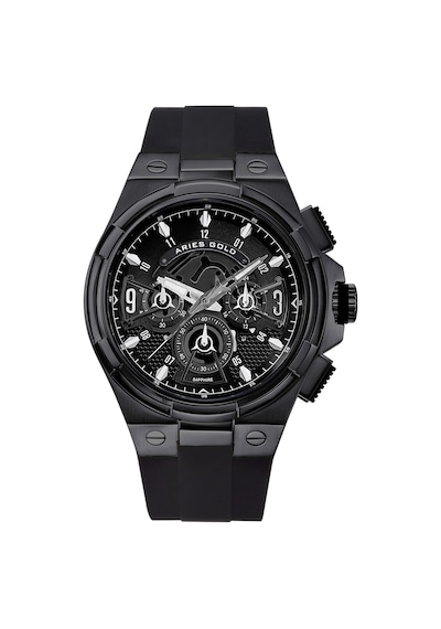 Aries Gold G 7016 Bk-Bk Erkek Kol Saati
