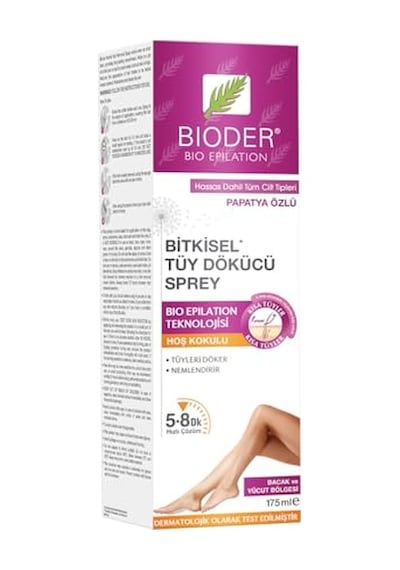 Tüy Dökücü Sprey Kadın 175 Ml - Tüy Azaltıcı Etki