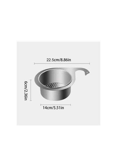 Kuğu Tasarımlı Paslanmaz Lavabo Drenaj Sepeti Çok Renkli - 901987864 Çok Renkli