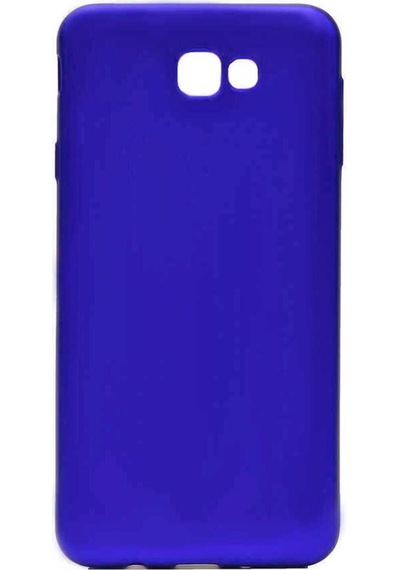 Samsung Uyumlu Galaxy J5 Prime Kılıf Zore Premier Silikon Kapak Saks Mavi