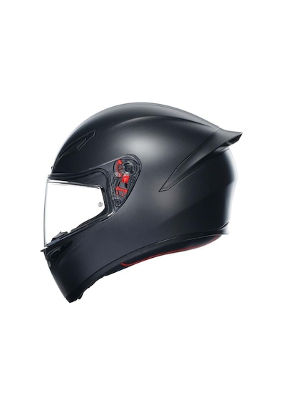 Agv Motosiket K1 S Mono Matt Mat Siyah Motosiklet Kaskı