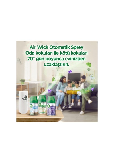 Oda Kokusu Freshmatic Makine Yedek Spreyi Temizliğin Esintisi 3x250ml