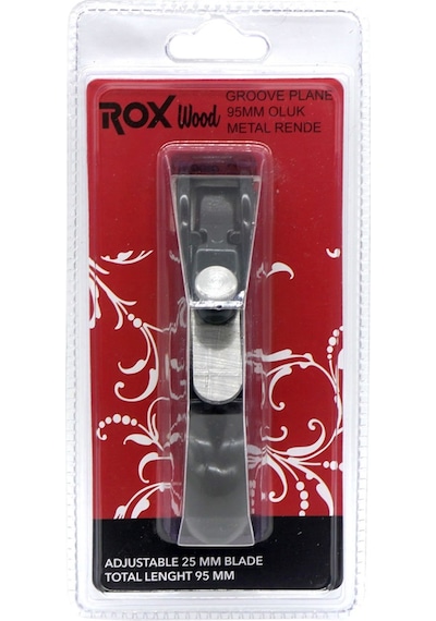 Rox Wood 00101 Mini Metal Oluk Rende 95 Mm N11.106