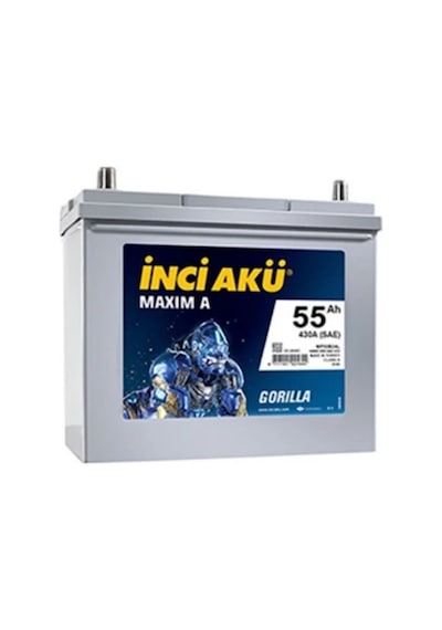 İnci 12v 55 Ah 430a En Dar Tip Honda Civic Akü