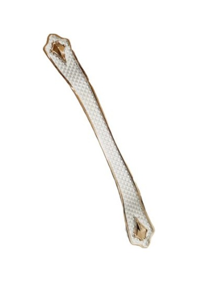 Metal Kulp Beyaz - Gold 128 Mm - 5 Adet Altın