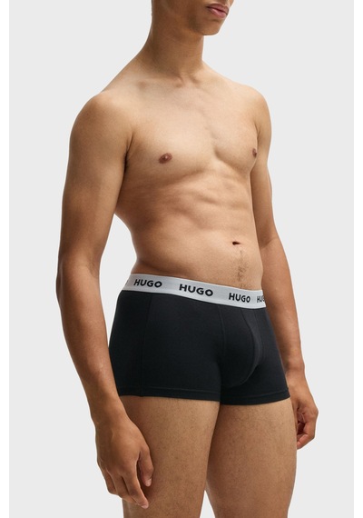 Hugo Erkek Boxer 50532611 968 Siyah Siyah