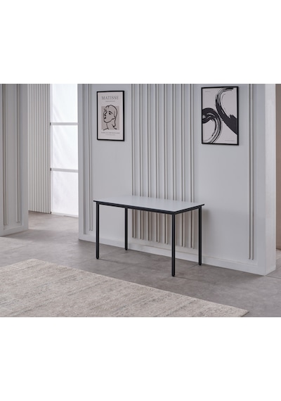Arpelia Çalışma Masası 125x65 Cm (Gri - Lava)
