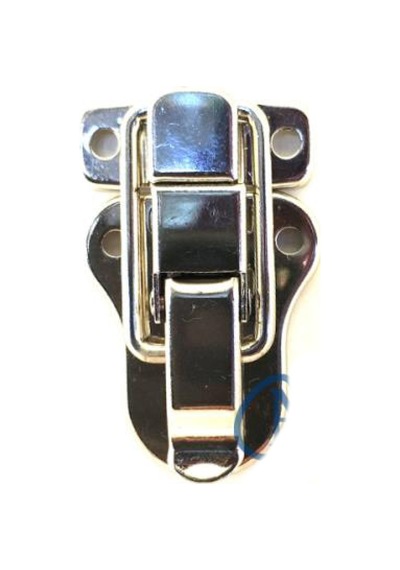 Sandık, Kutu Klipsi, Ön Kilidi - 48x30mm, Nikel, 100 Adet Çok Renkli