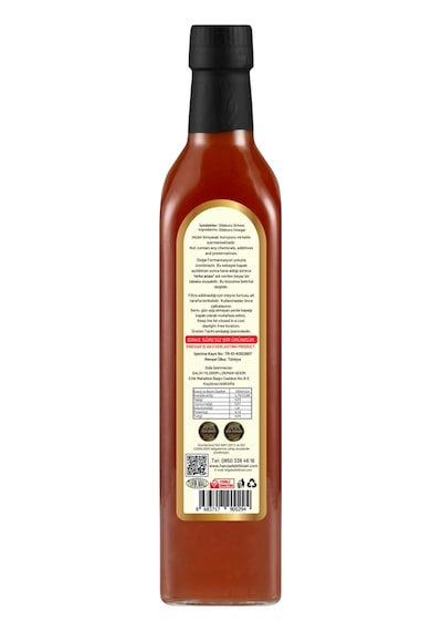 Hanzade Bitkisel Gilaburu Sirkesi 500 ML