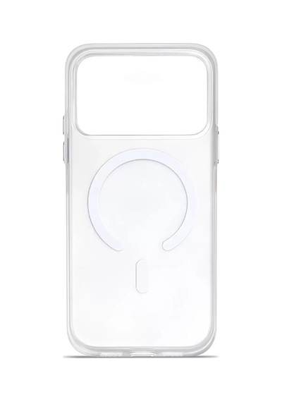 Apple Uyumlu iPhone 17 Pro Max Frostmag Matte Armor Magsafe Kılıf Arctic Clear Arctic Clear