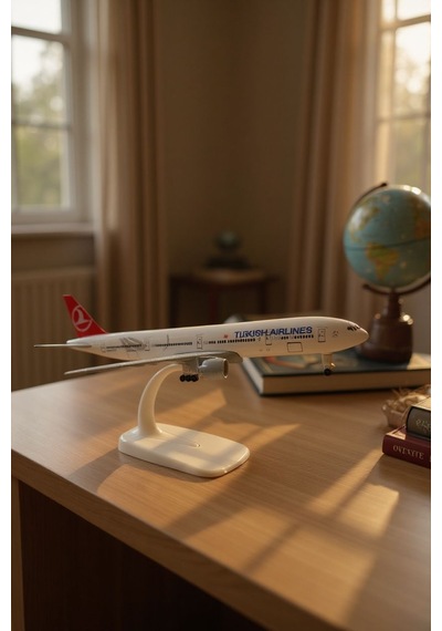 Frefly 16cm Türk Hava Yolları Boeing 777 Uçak Modeli Planel Uçak Döküm Metal 1/400 Ölçekli Uçaklar