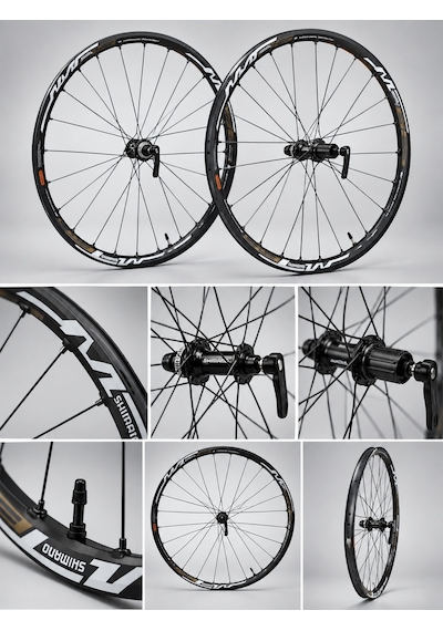 Shimano Mt65 26" Qr Mandallı Tubeless Center Lock Siyah Mtb Jant Seti Ön-arka Takım
