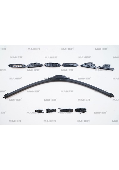 Silecek Süpürgesi Tek Tip Üniversal 11 Aparatlı 24 Muz 600mm
