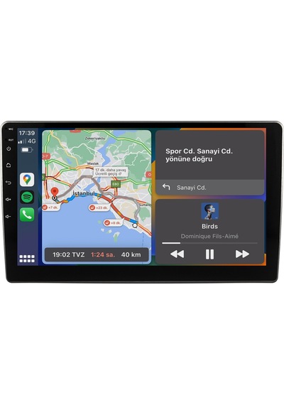 Alfa Romeo Mito Android Multimedya Sistemi 2008-2012 Crv-4817xd 9"